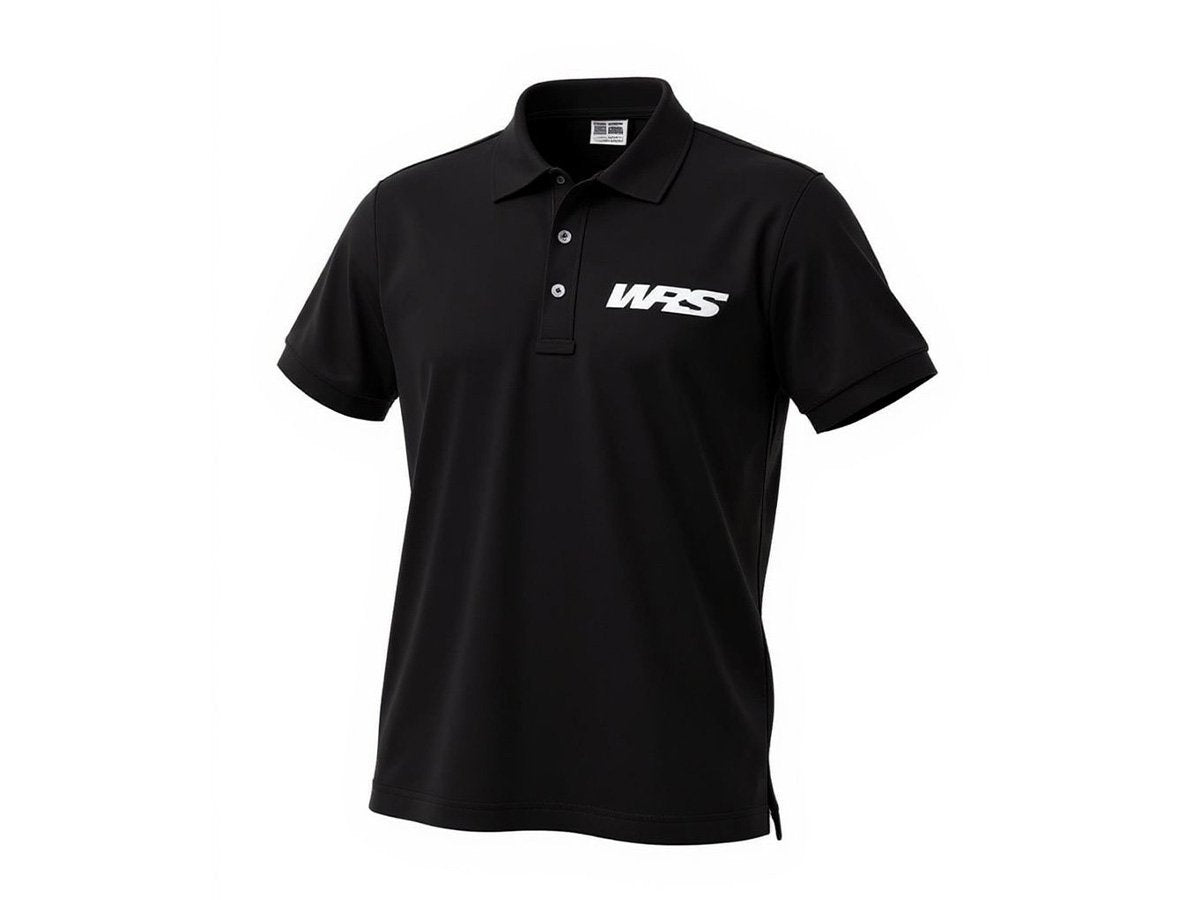 WRS Original Polo Shirt 100% Cotton White Logo