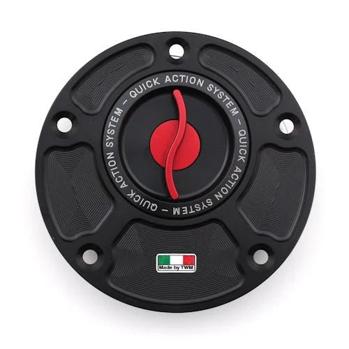 TWM Quick Action CNC Aluminum Gas Cap For Yamaha - TYPR.01 - Red