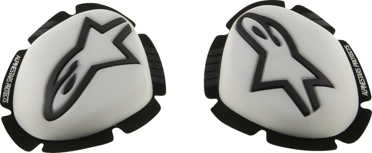 Alpinestars GP Plus Knee Sliders - White/Black