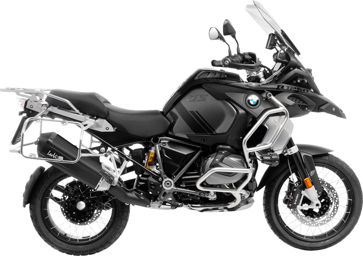 LeoVince LV-12 R Slip-On Muffler - Black - BMW R 1200 GS