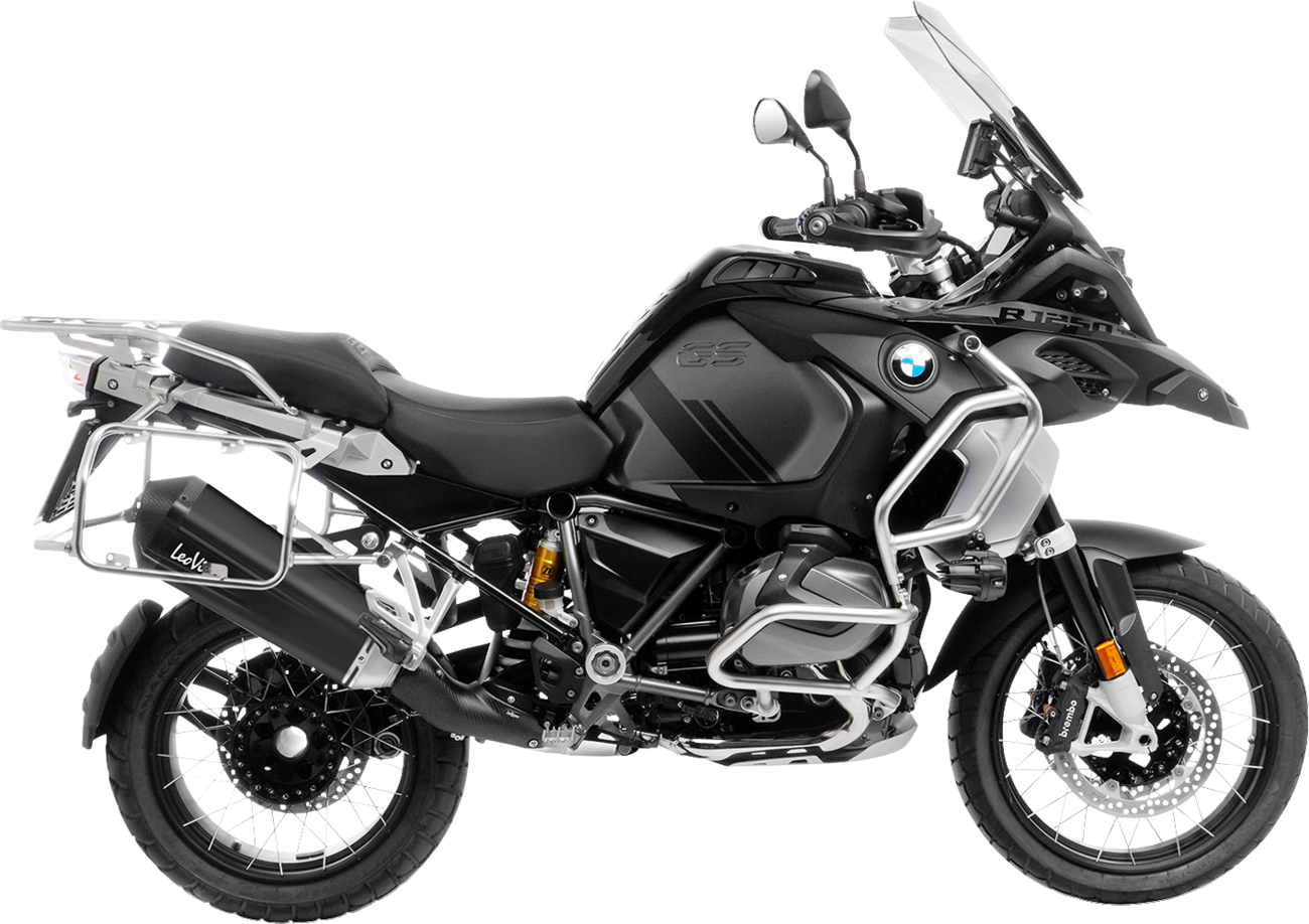 LeoVince LV-12 R Slip-On Muffler - Black - BMW R 1200 GS