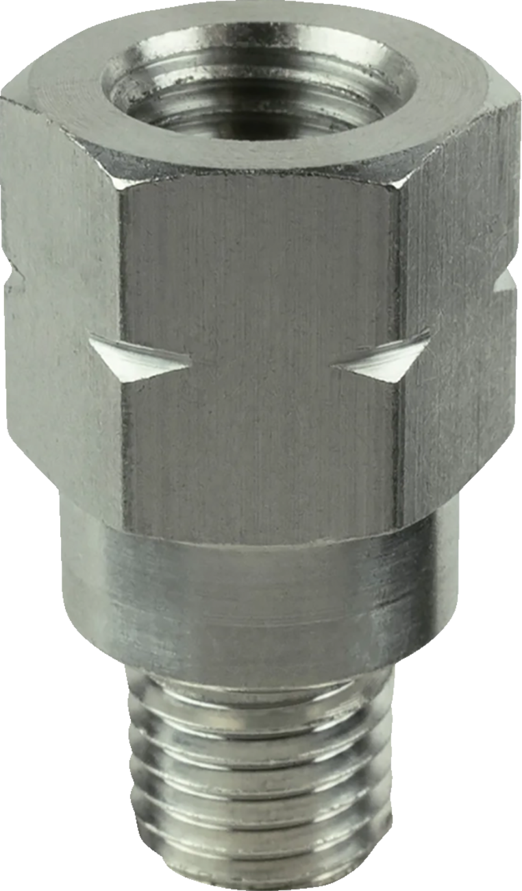 RAM Mounts Adapter - Mirror - Threaded - Silver