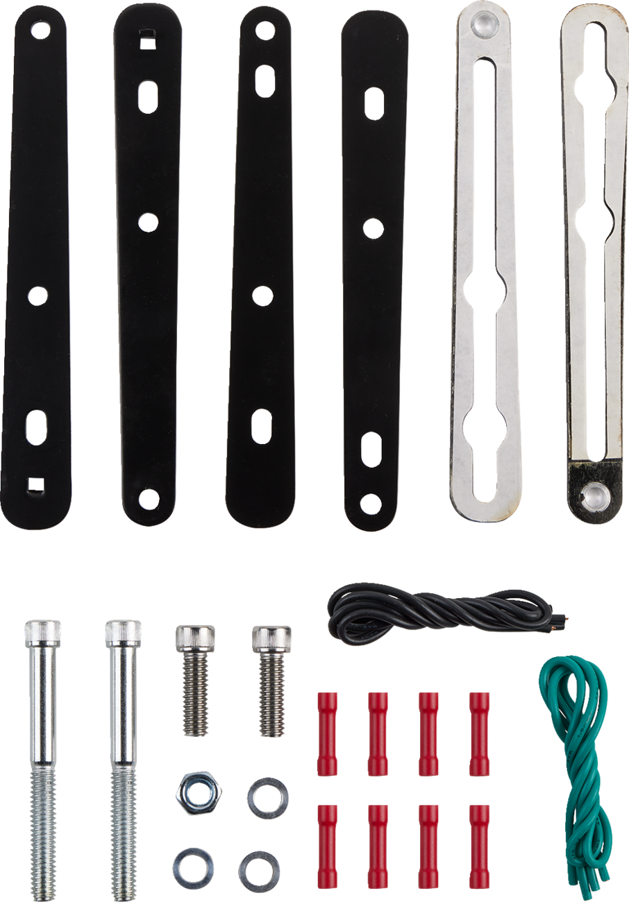 Saddlemen Turn Signal Relocation Kit - Sportster - Black