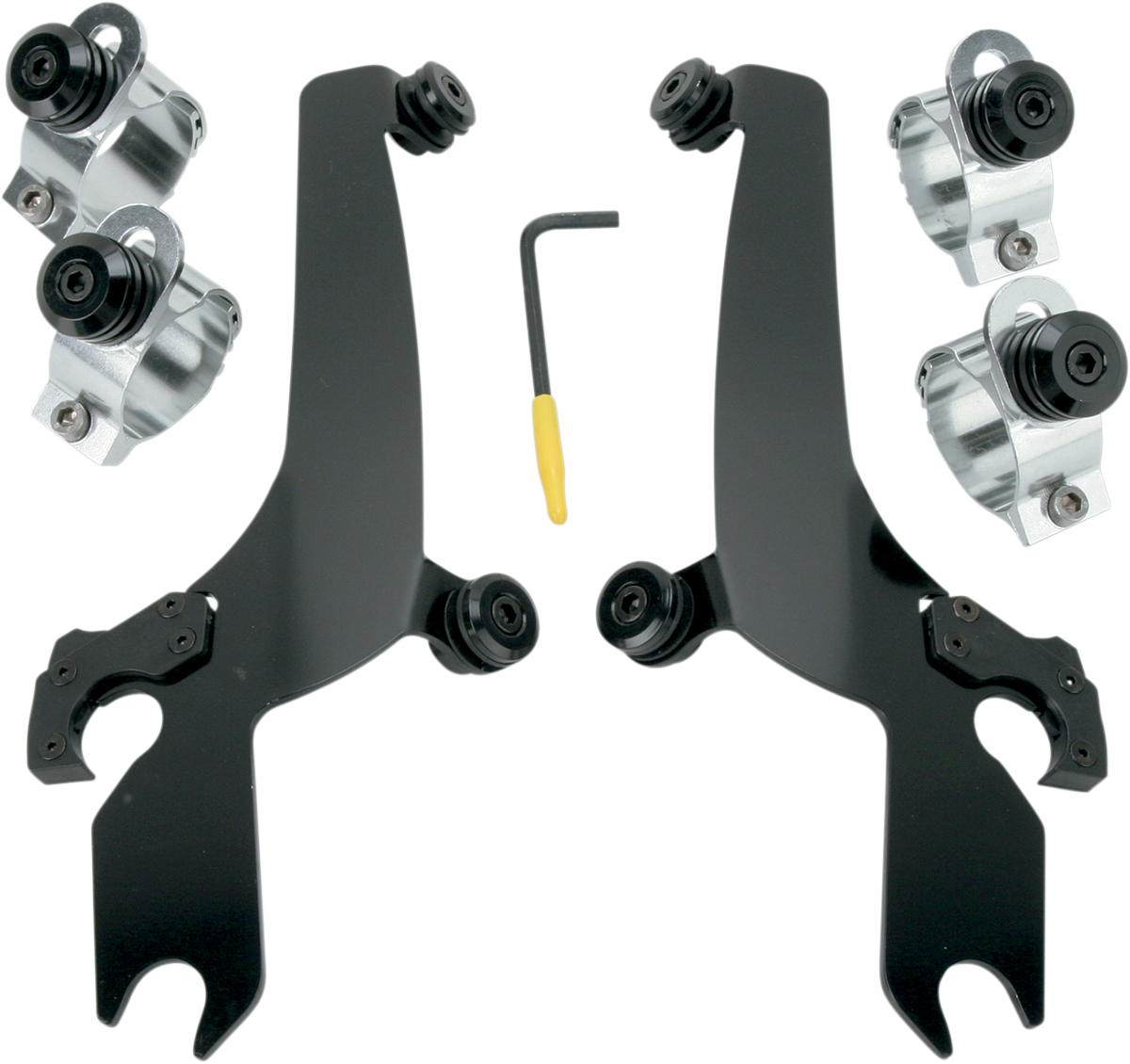 Memphis Shades Sportshield Trigger-Lock Mounting Kit - Black - Wide