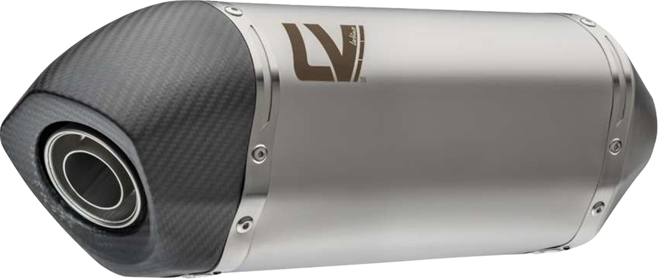 LeoVince LV-14 Slip-On Muffler - Stainless Steel - KTM/CF MOTO 790/800/890/901