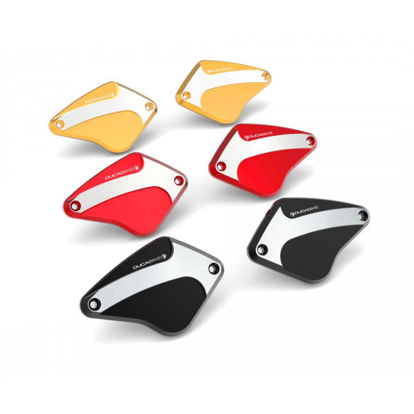 Ducabike DBK Front Brake And Clutch Fluid Reservoir Covers For XDiavel S