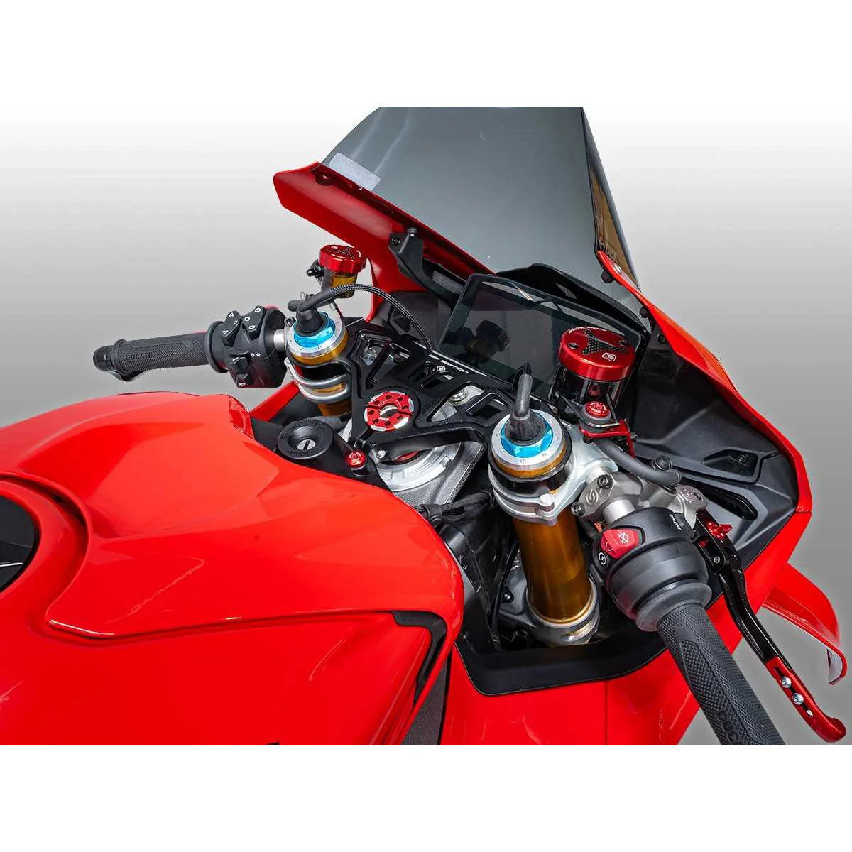 Ducabike DBK GP Edition Upper Triple Clamp For Ducati Panigale V4 V4S Tricolore