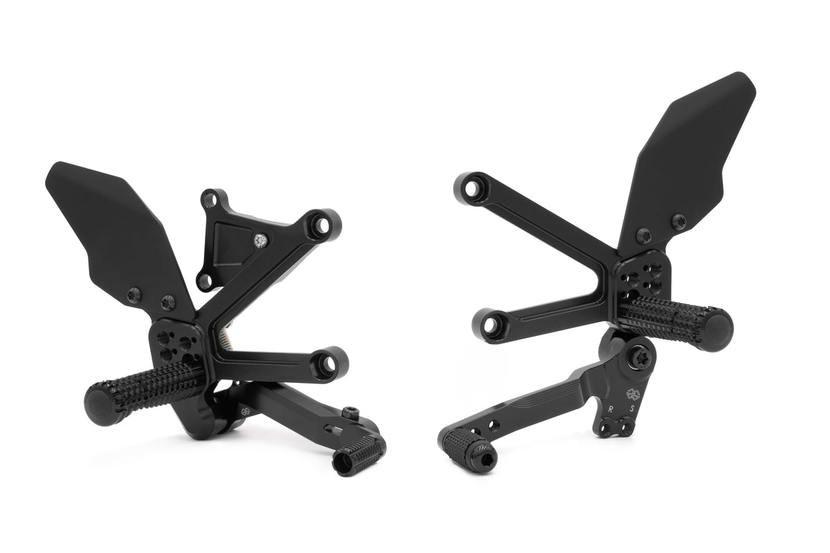 Gilles Tooling Footrest System FXR Black