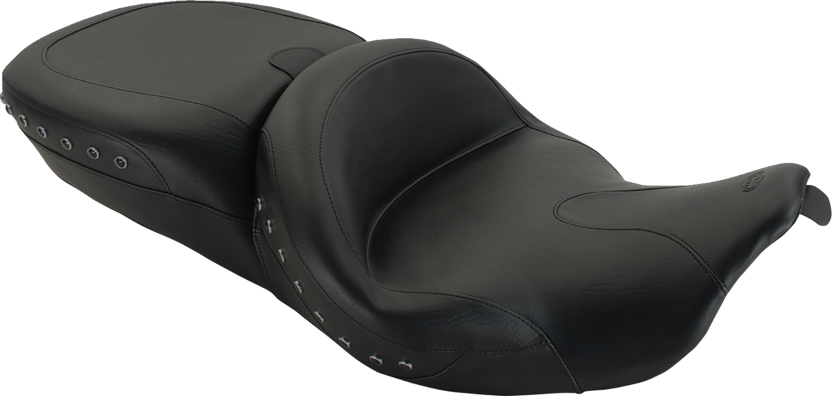 Mustang Summit Studded Black Seat - Backrest Receptacle - FL '08-'25