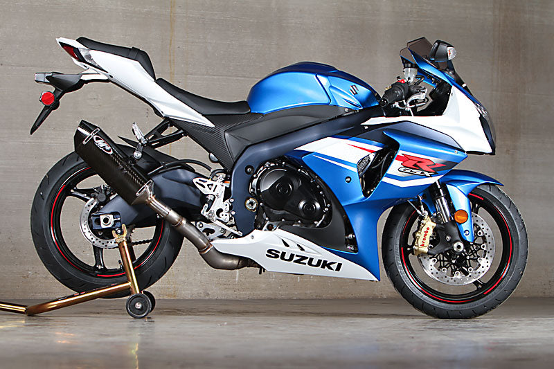 M4 Exhaust 2012-16 GSXR 1000 Slip On System Carbon
