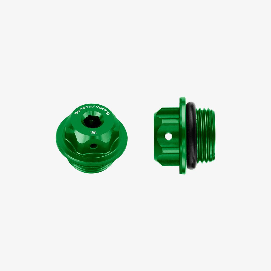 Bonamici Racing Oil Cap - M20x1,5 - Green