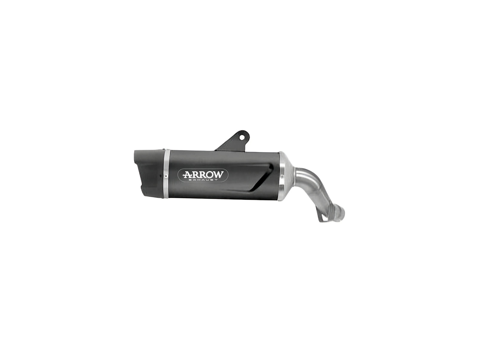 Arrow 71993AKN Indy Race Evo Aluminium Dark Slip On With Carbon End Cap