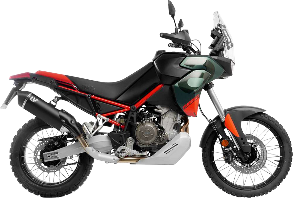 LeoVince LV-14 Black Edition Slip-On Muffler - Aprilia Tuareg 660