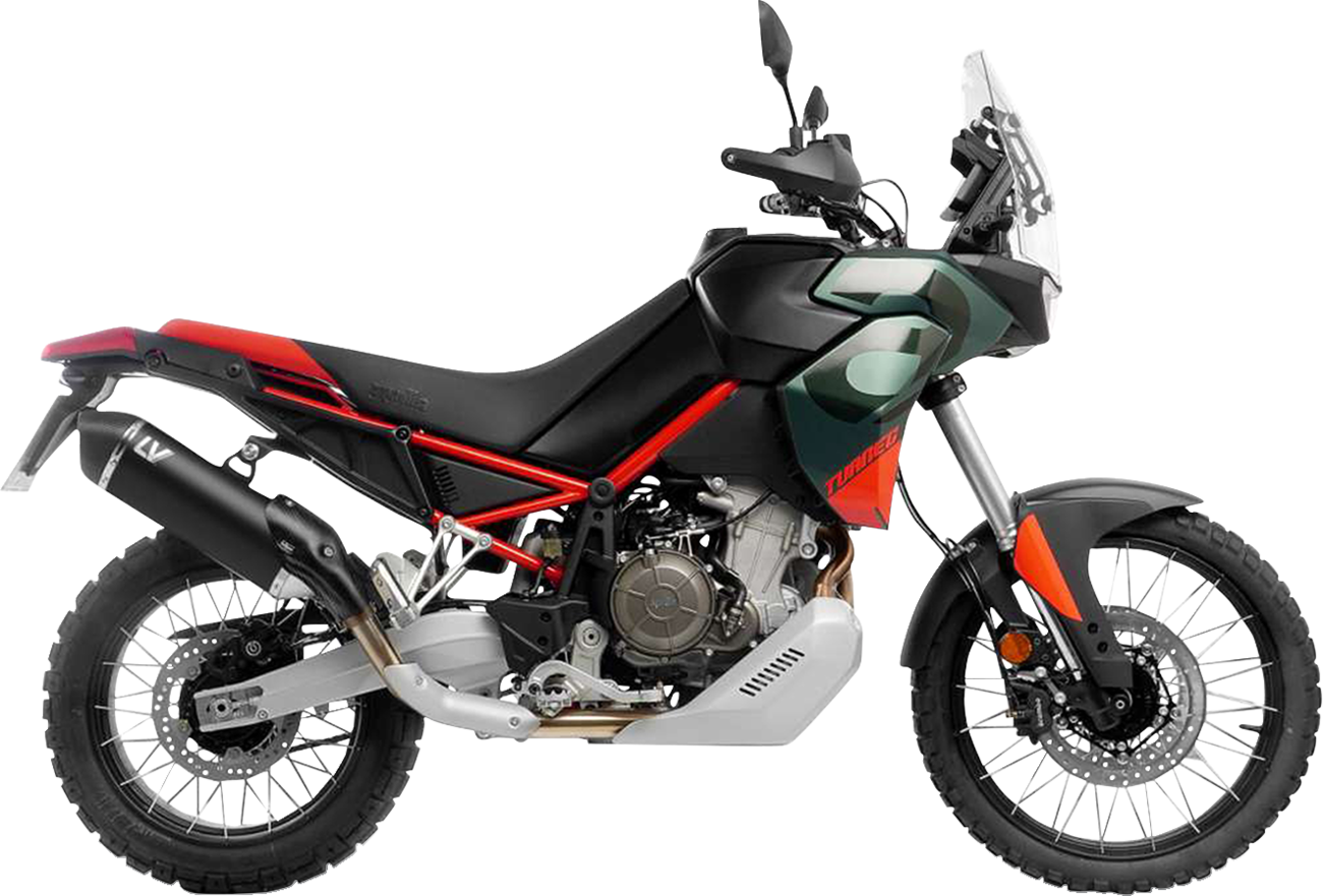LeoVince LV-14 Black Edition Slip-On Muffler - Aprilia Tuareg 660
