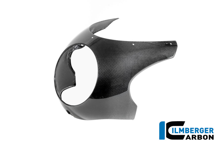 Ilmberger Carbon Headlight Fairing R90S Style BMW R12 NineT - Gloss / Twill