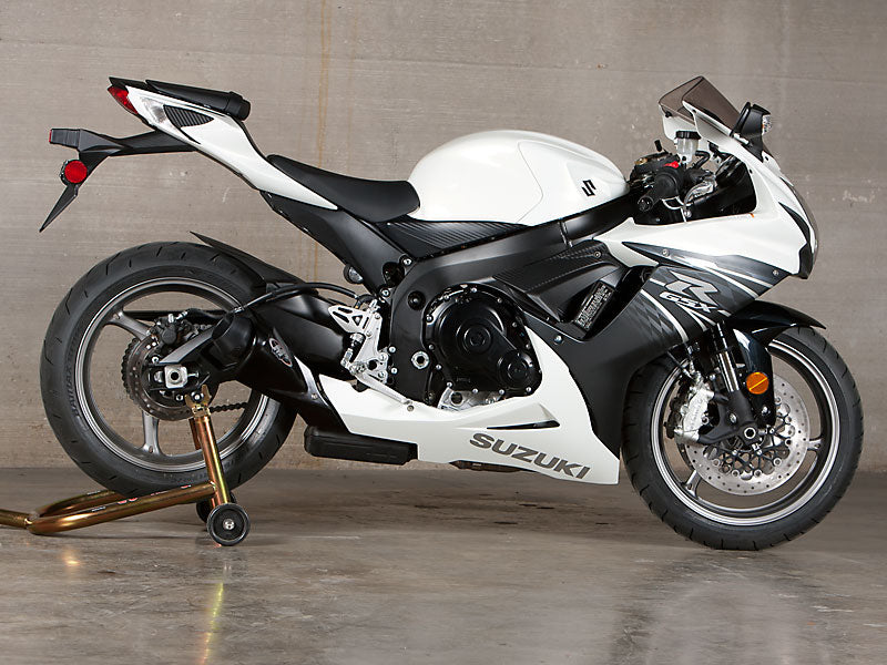 M4 Exhaust 2011 GSXR600 Slip On GP black ceramic