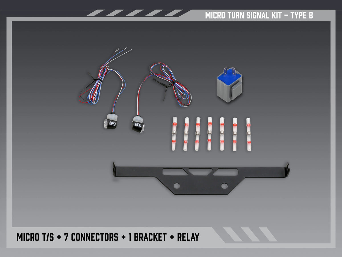 Yoshimura Type B Micro Signal Kit For V2 Fender Eliminators