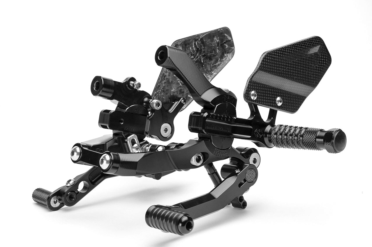 Gilles Tooling Footrest System VCR38GT Black
