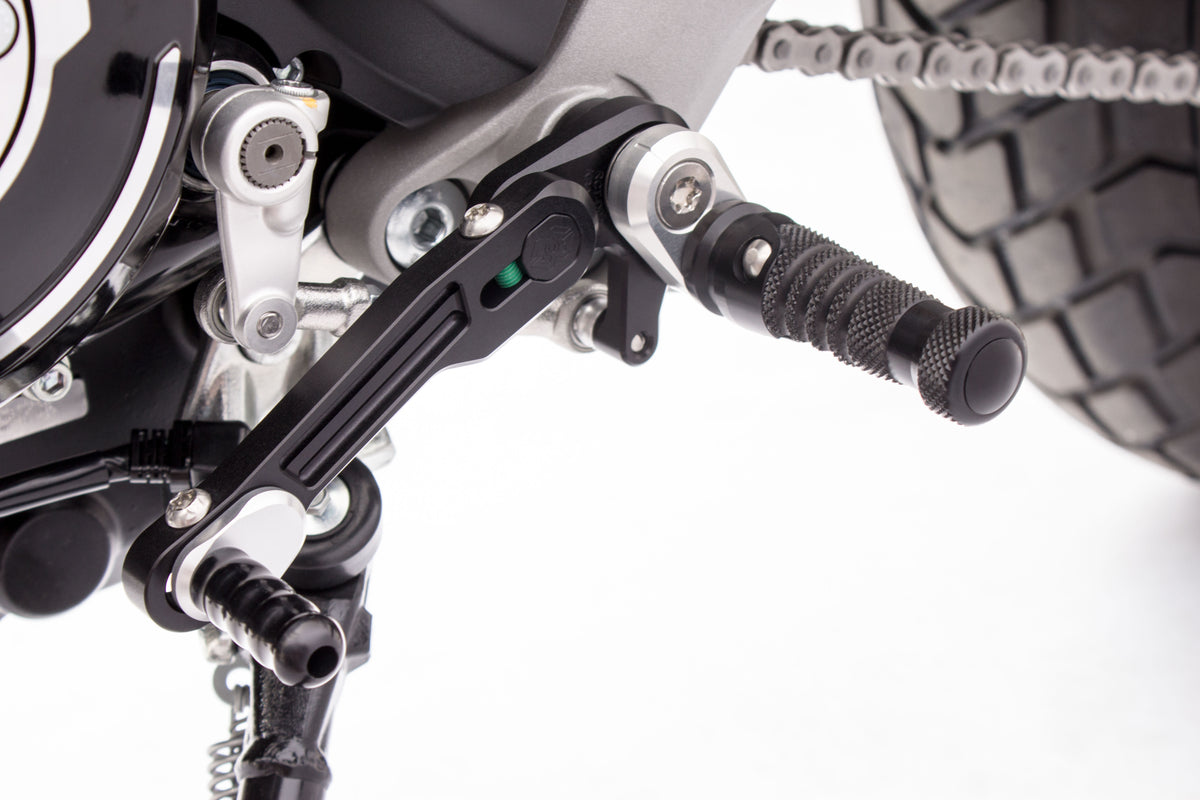 Gilles Tooling Footrest System RCT10GT D05 Black-Silver