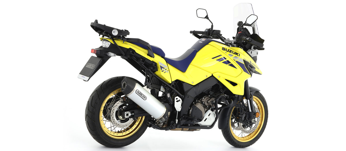 Arrow 71816AK Maxi Race-Tech Aluminium Slip On With Carbon End Cap