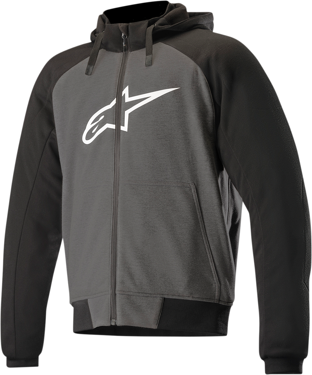 Alpinestars Chrome Sport Hoodie - Gray/Black/White - Small