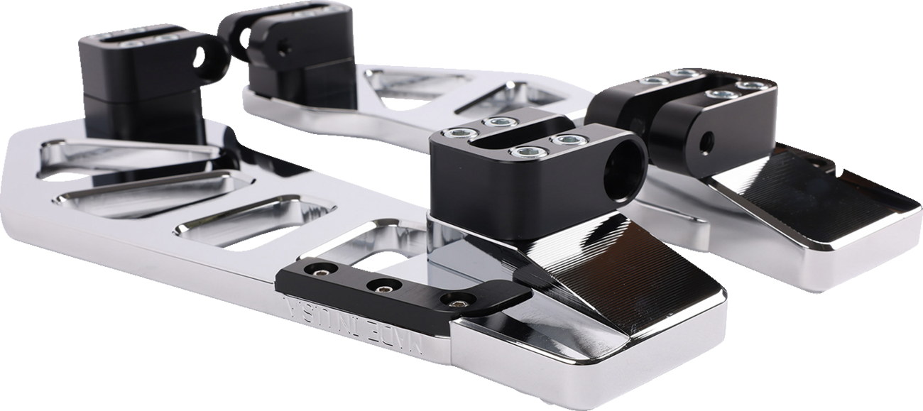 Thrashin Supply CO. Apex Floorboard Tail Extension With 1/2" Lift Kit - Chrome