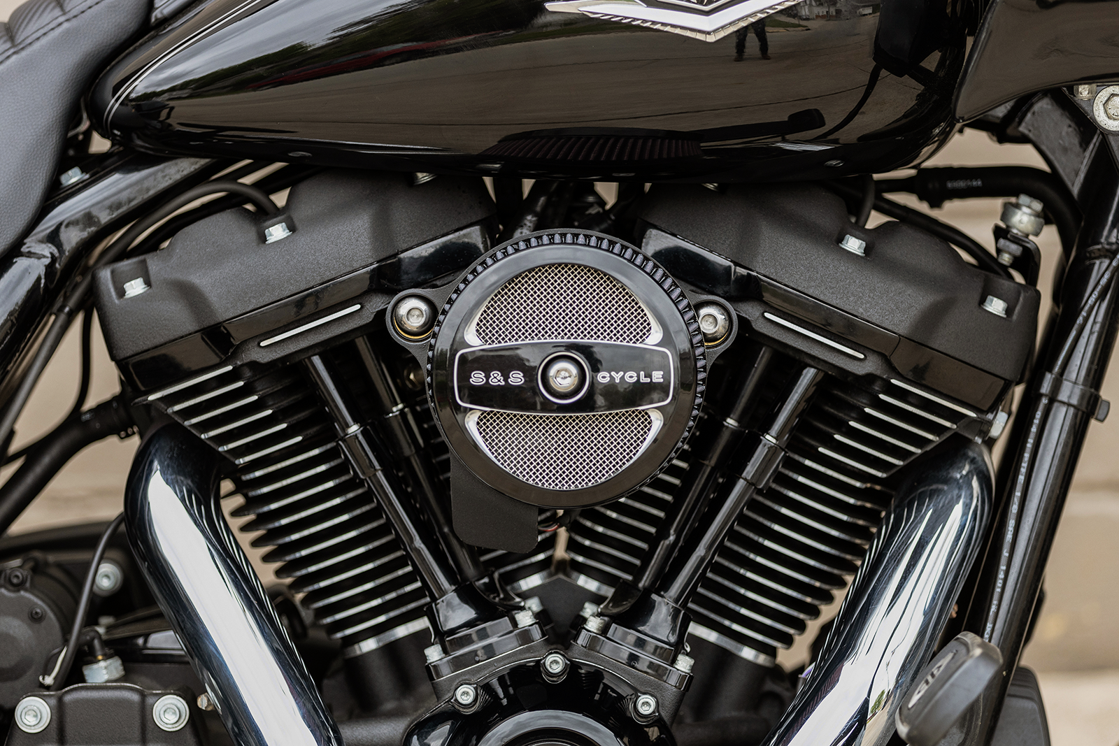 S&S Cycle Stealth Air Cleaner Cover