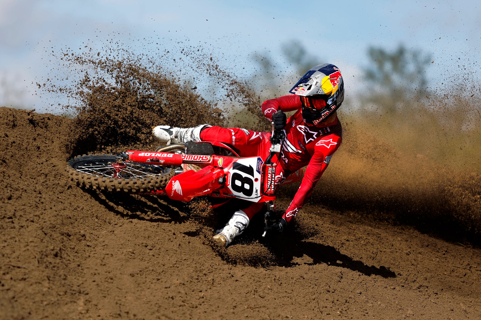 Yoshimura CRF450R/RX 2021-2024 / CRF450R-S 2023-2024 RS-12 Titanium Full Exhaust, W/ Titanium Muffler