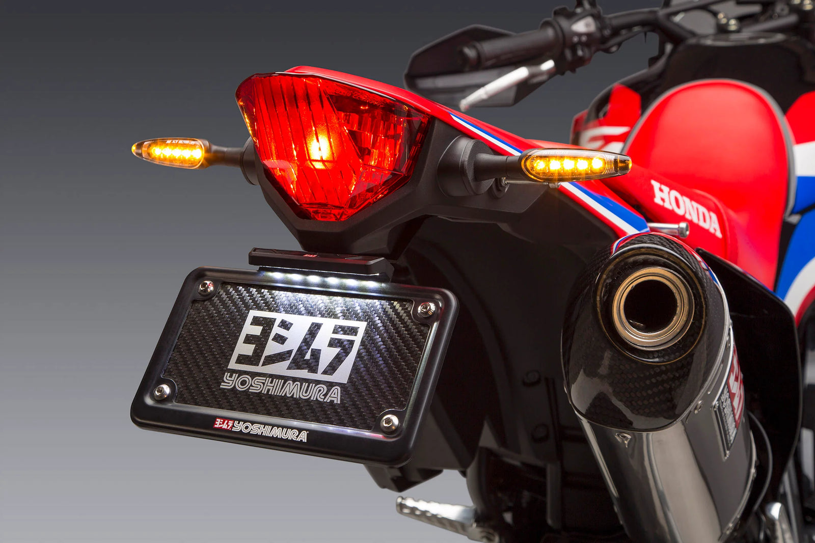 Yoshimura CRF300L/RALLY 2021-26 Rear Turn Signal Mount Plates