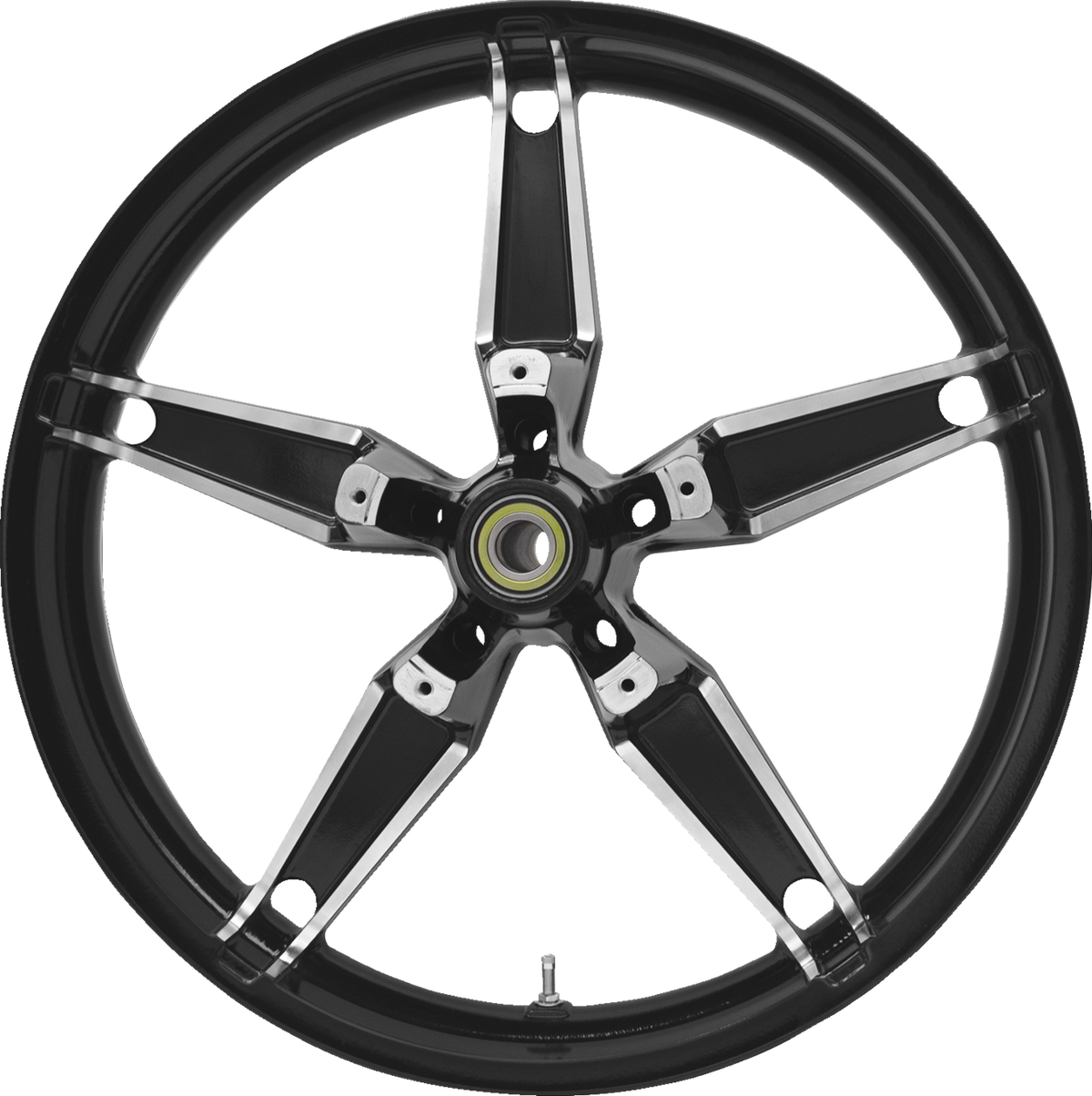 Coastal Moto Wheel - Daytona - Front - Dual Disc/With ABS - Black Cut - 21x3.5