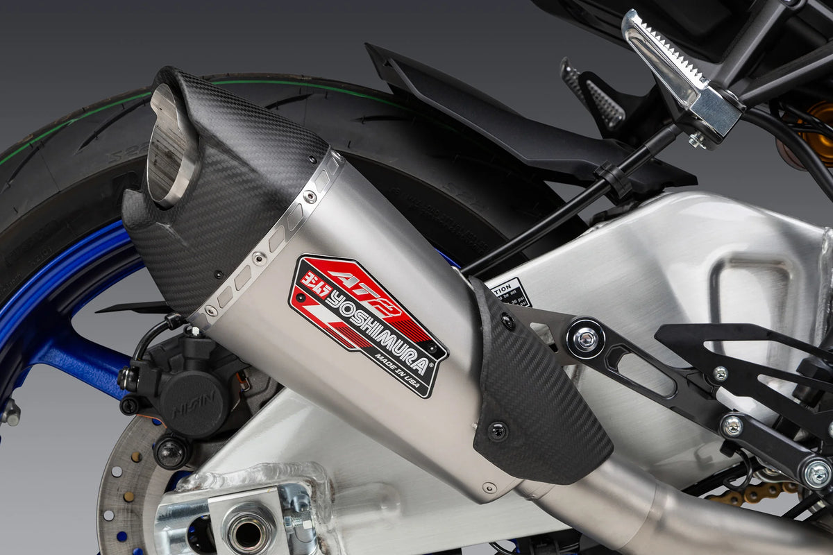 Yoshimura MT-10 22-26 Race AT2 Stainless 3/4 Exhaust, W/ Stainless Muffler