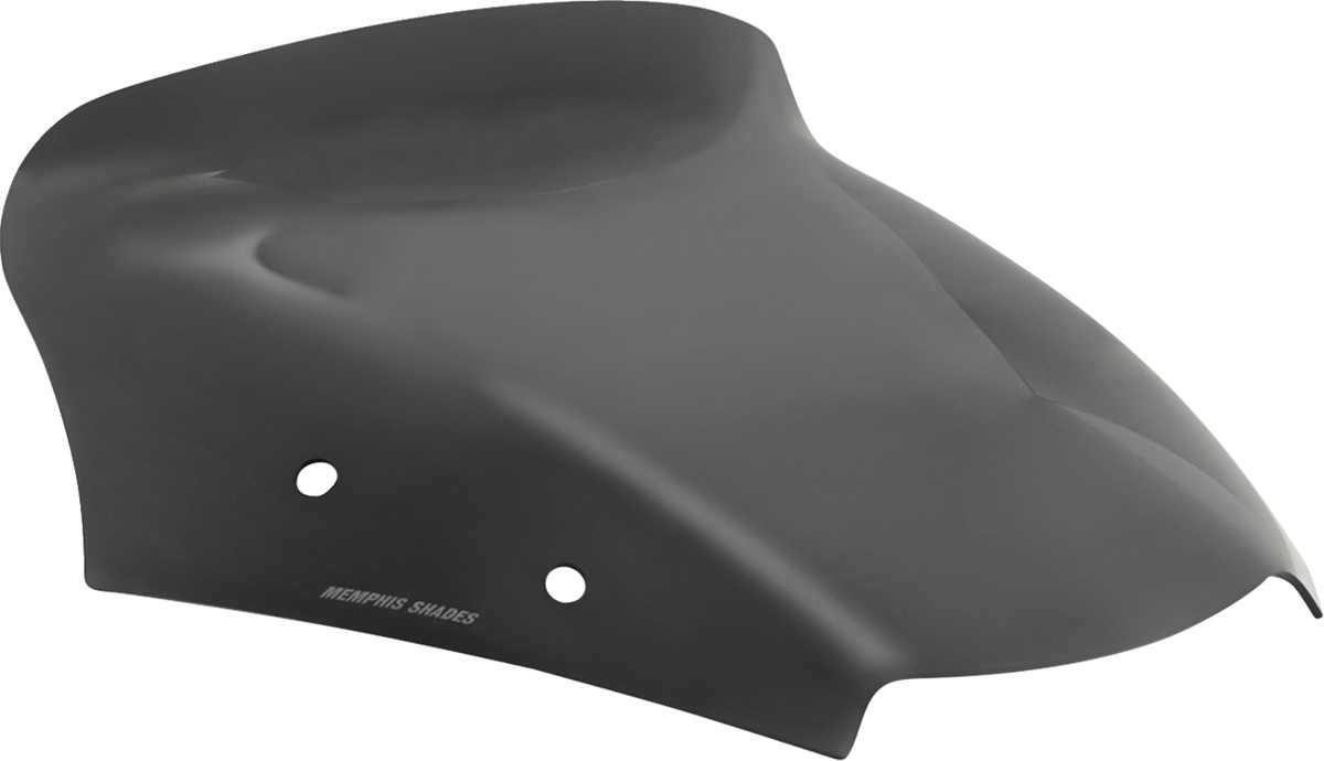 Memphis Shades Spoiler Windshield - 5" - Dark Black Smoke - FLTR