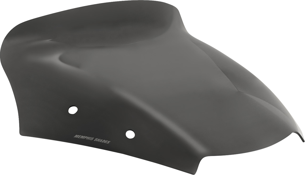 Memphis Shades Spoiler Windshield - 5" - Dark Black Smoke - FLTR