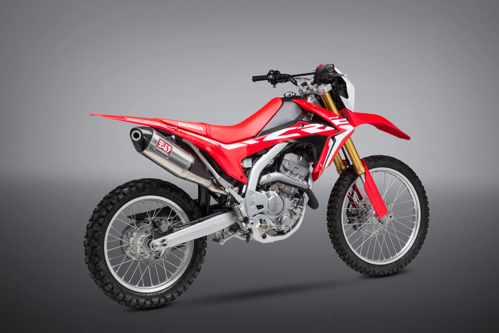 Yoshimura CRF250L/Rally 17-20 Race RS-4 Stainless Slip-On Exhaust, W/ Stainless Muffler