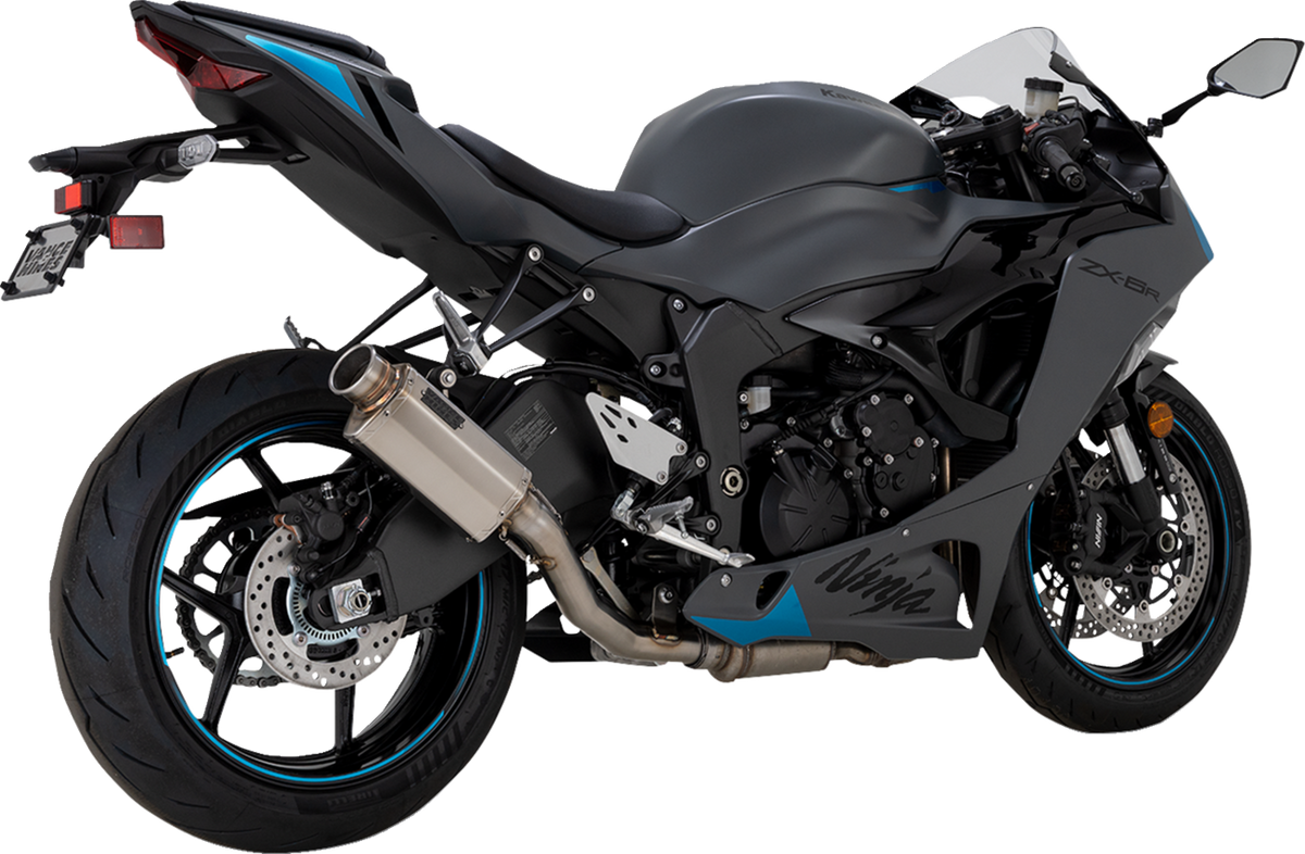 Vance & Hines VS-6 Slip-On Muffler - Stainless Steel - Kawasaki Ninja ZX-6R