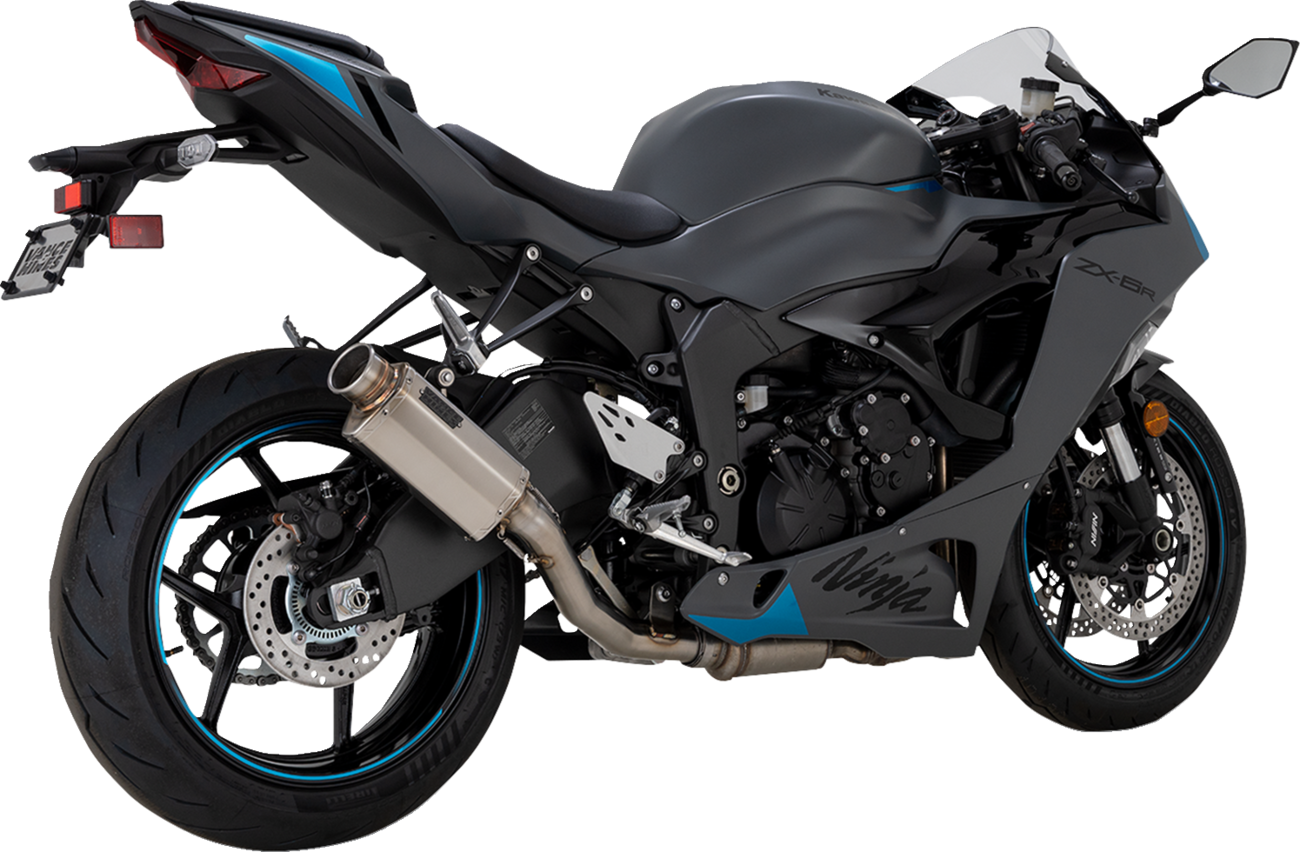 Vance & Hines VS-6 Slip-On Muffler - Stainless Steel - Kawasaki Ninja ZX-6R