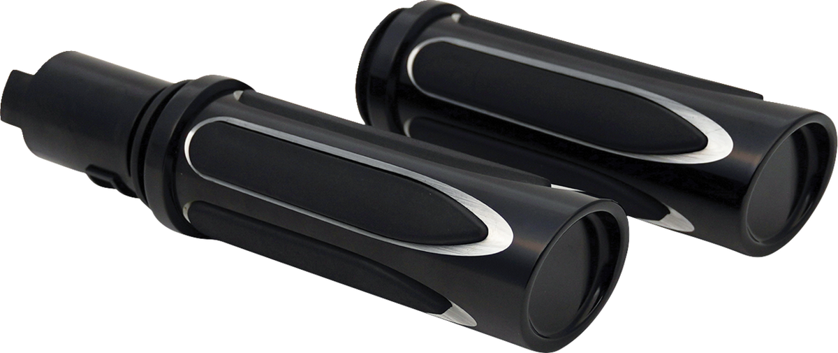 Arlen NESS Deep Cut Comfort Series Grips - TBW - Black