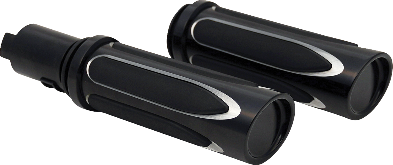 Arlen NESS Deep Cut Comfort Series Grips - TBW - Black