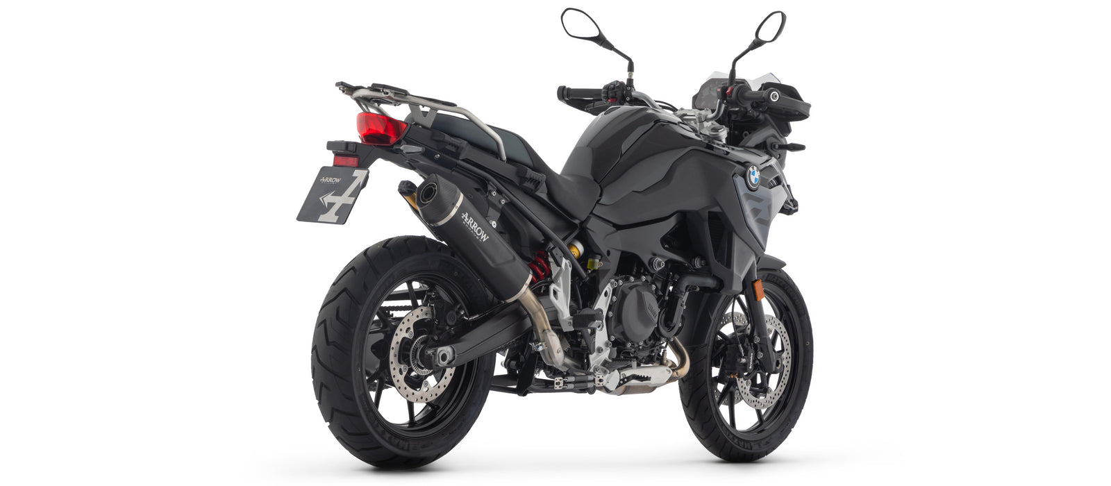 Full System With Indy Race Evo Aluminium Dark" Slip On With Carbon Fiber End Cap"
