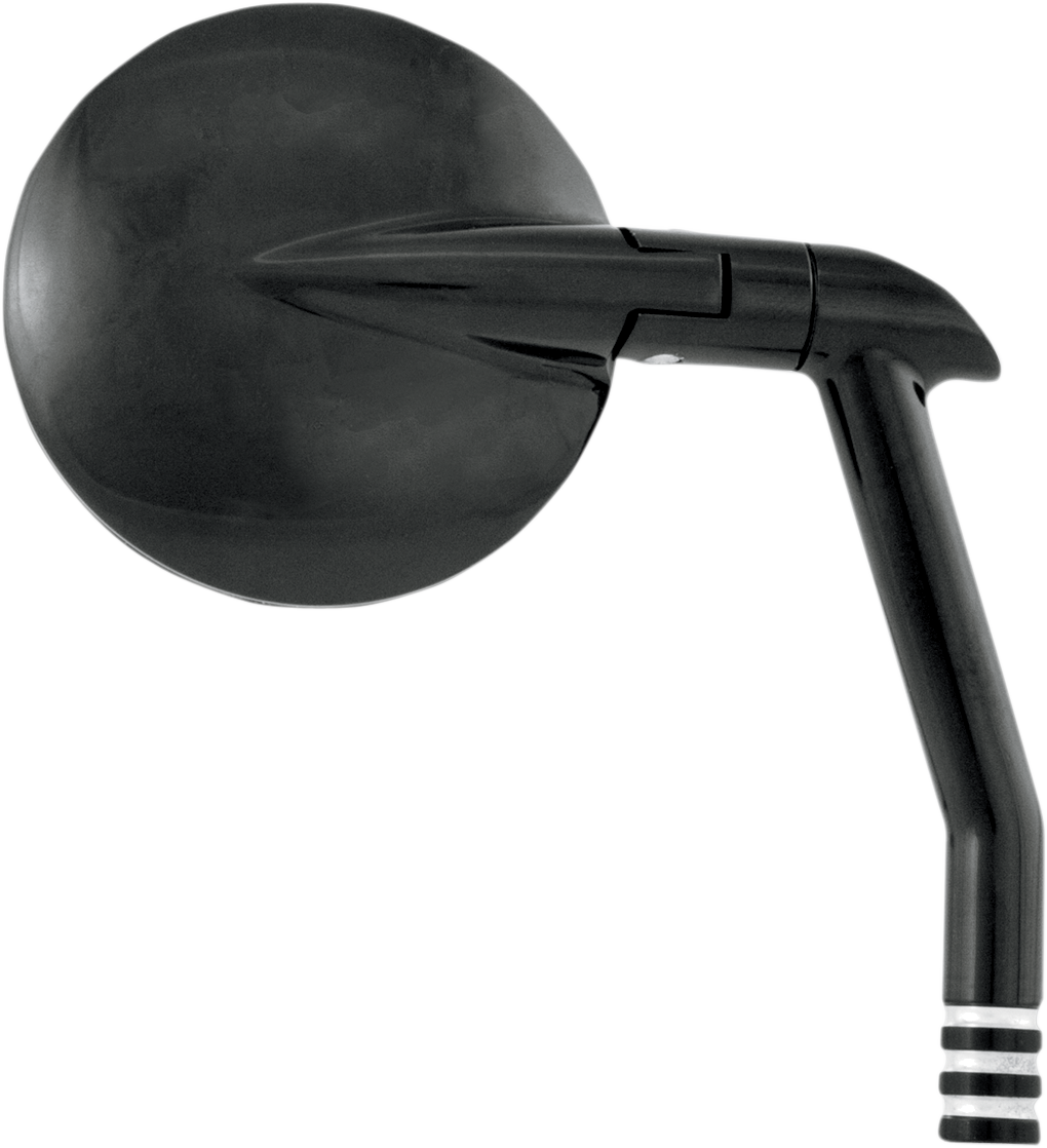 Performance Machine (PM) Mirror - Vision - Side View - Round - Black/Contrast Cut - Left/Right