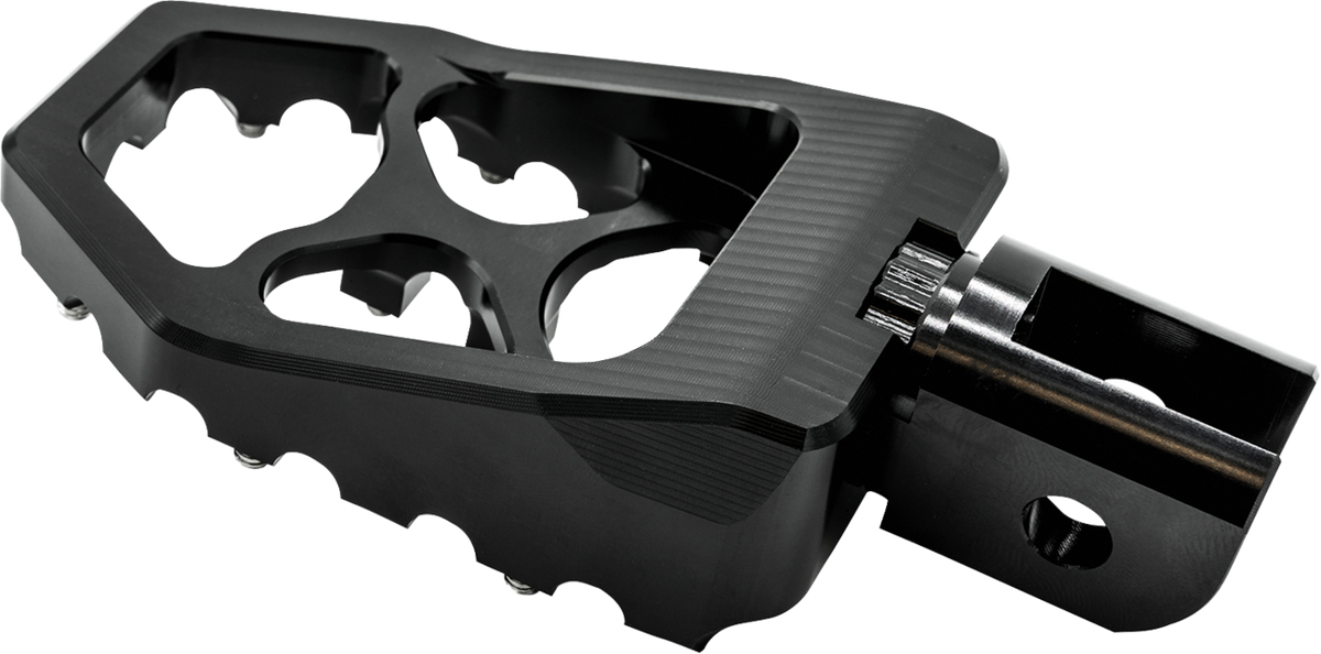 Burly Brand MX Evolution Driver Pegs - Black - Softail