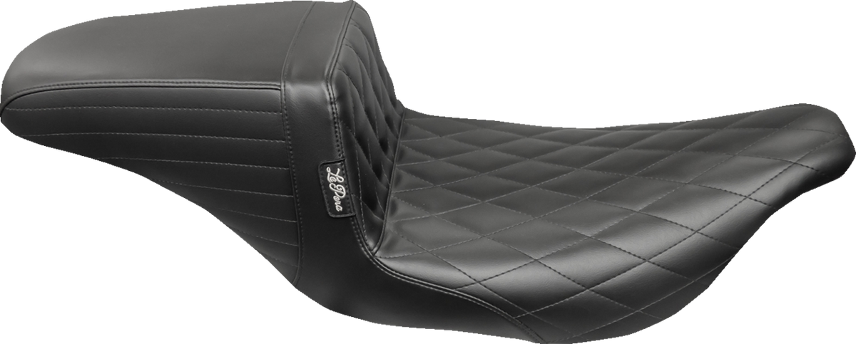 Le Pera Kickflip Seat - Diamond - Black - FL '97-'07