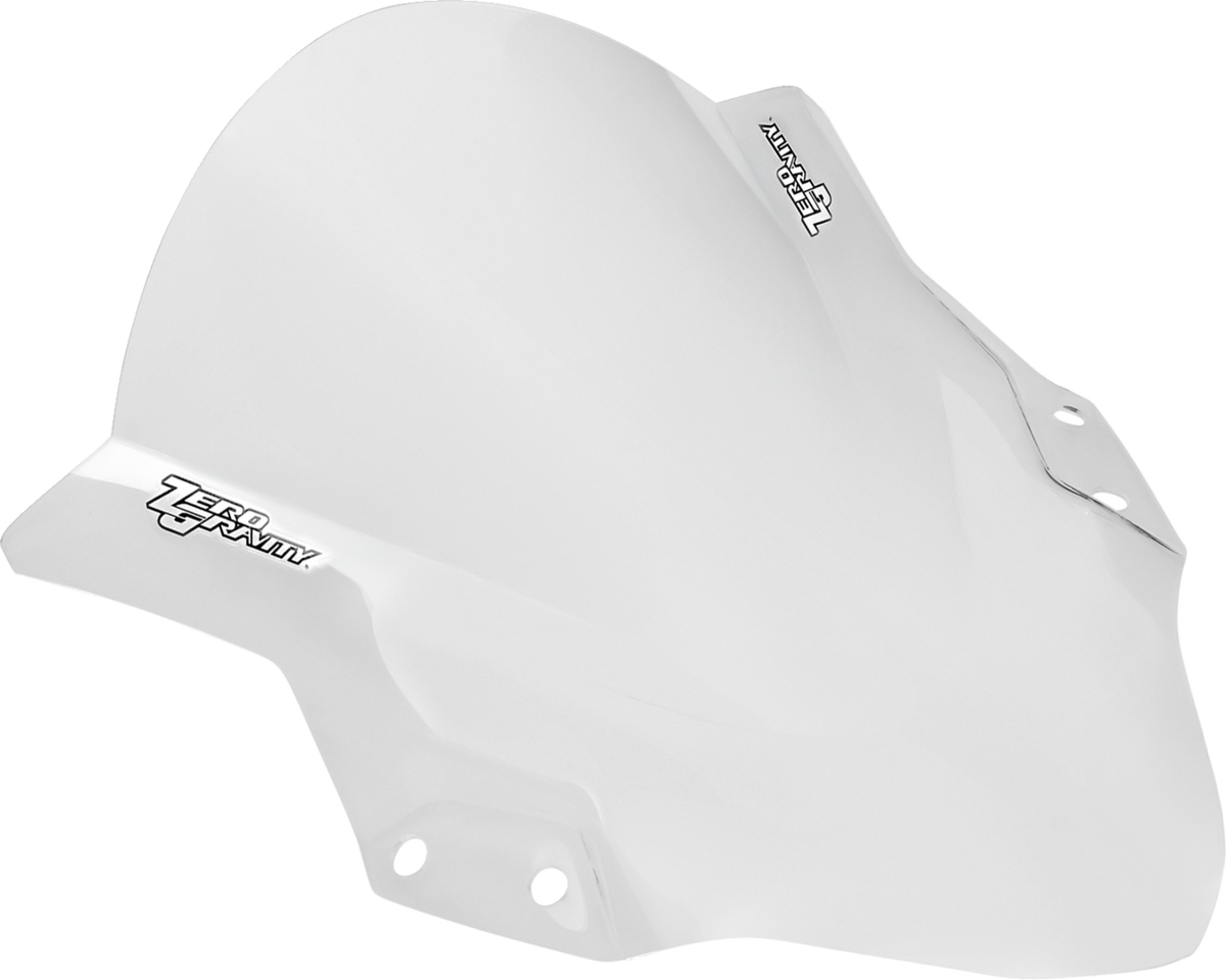 Zero Gravity Double Bubble Windscreen - Clear - Ninja 400