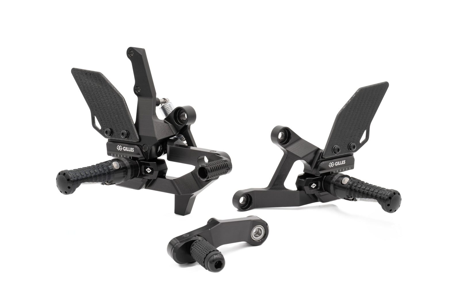 Gilles Tooling Footrest System VCR38GT2, Black