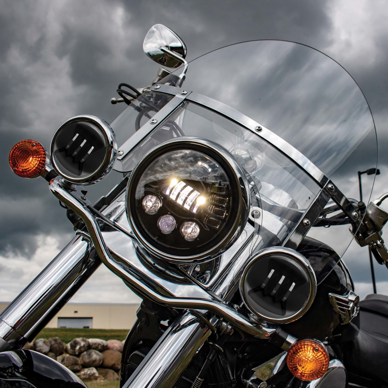 J.W. Speaker 4-1/2" LED Fog Lights