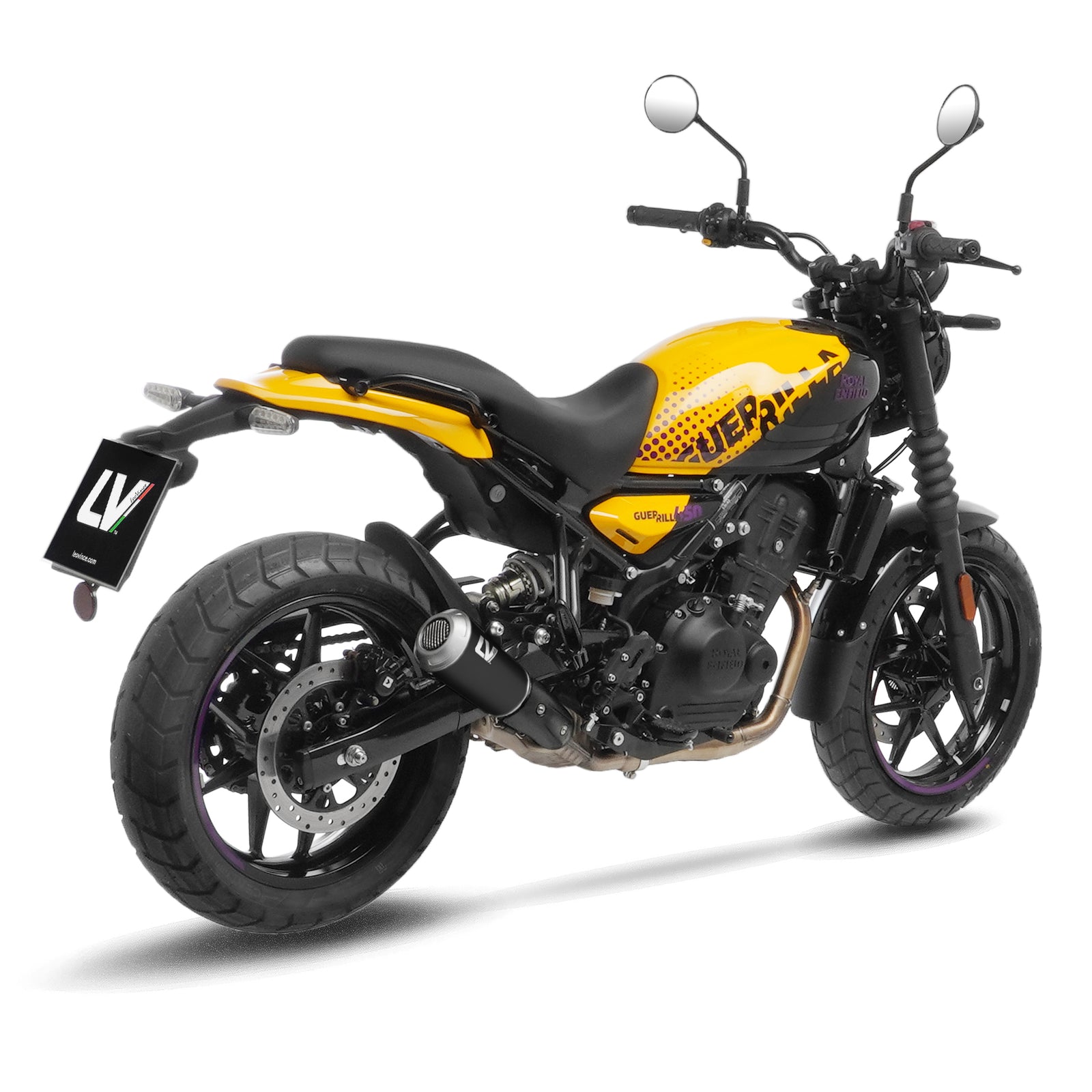 LeoVince Lv-10 Black Edition (15274BU) - for ROYAL ENFIELD | GUERRILLA 450 | 2025 - 2026 - image 3 of 7