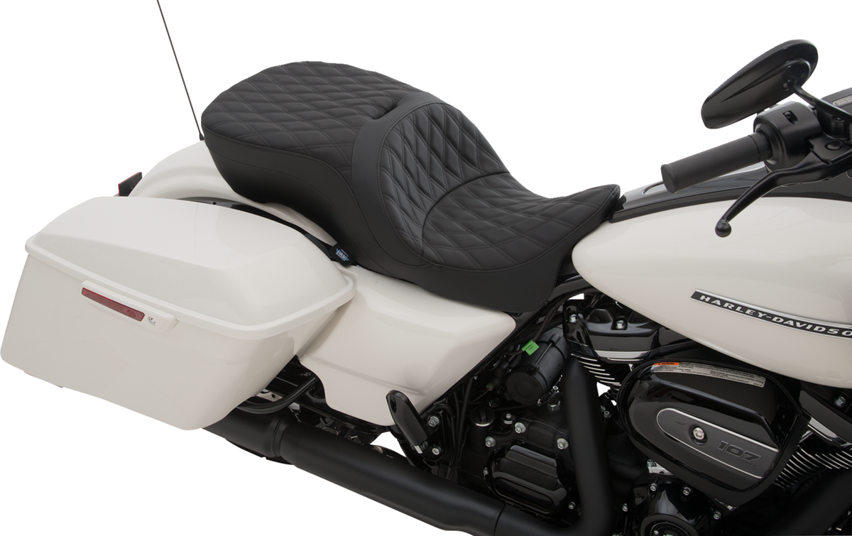 Drag Specialties Seats Touring Seat - Double Diamond - Forward - FL '09-'23