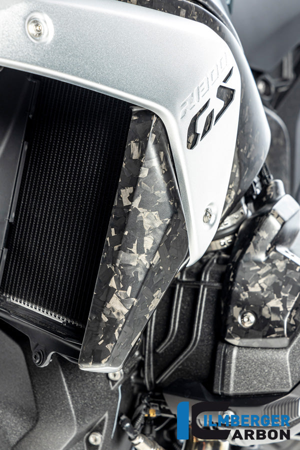 Ilmberger Carbon Air Vent Cover Left BMW R 1300 GS - Matte / Forged