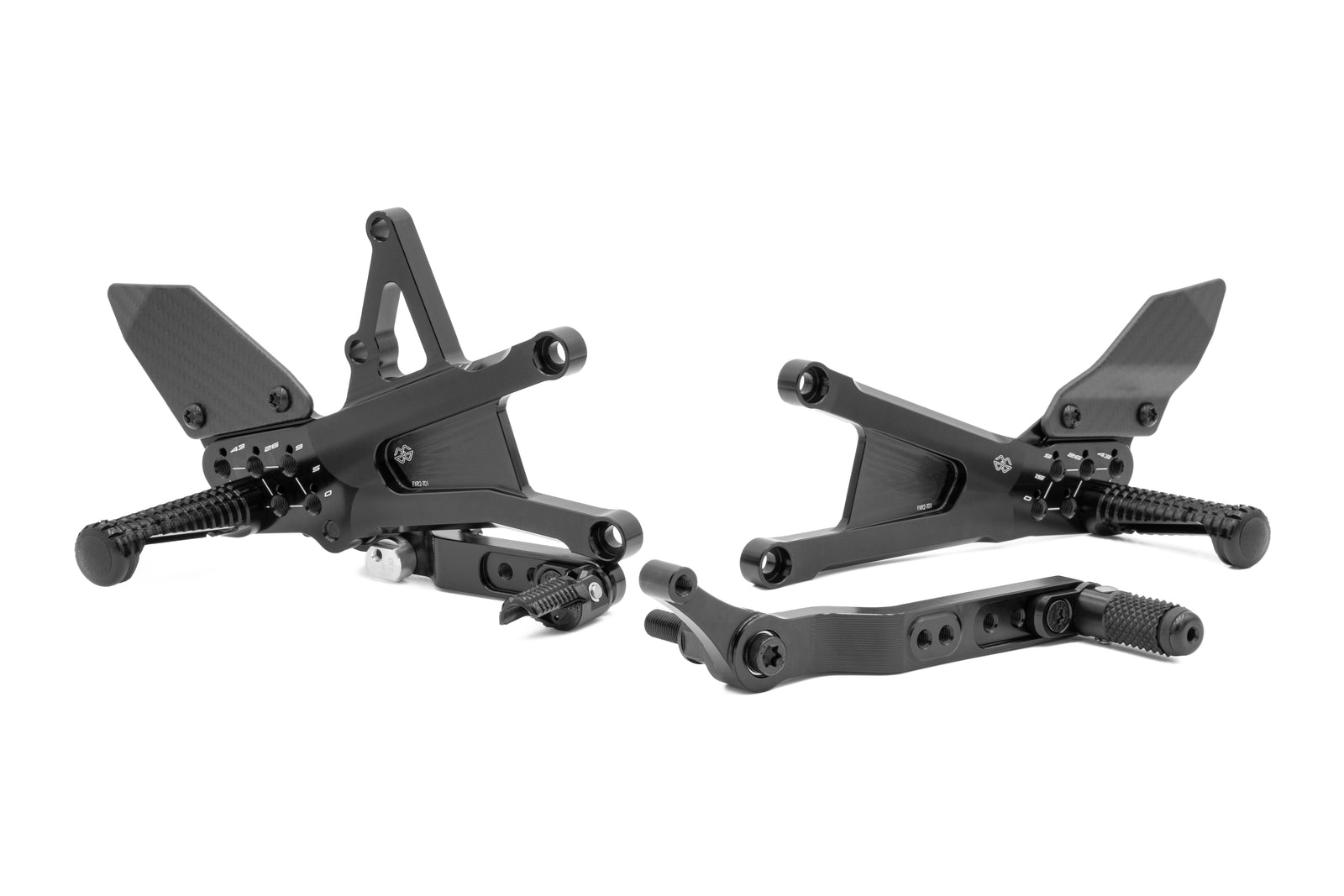 Gilles Tooling Footrest System FXR Black