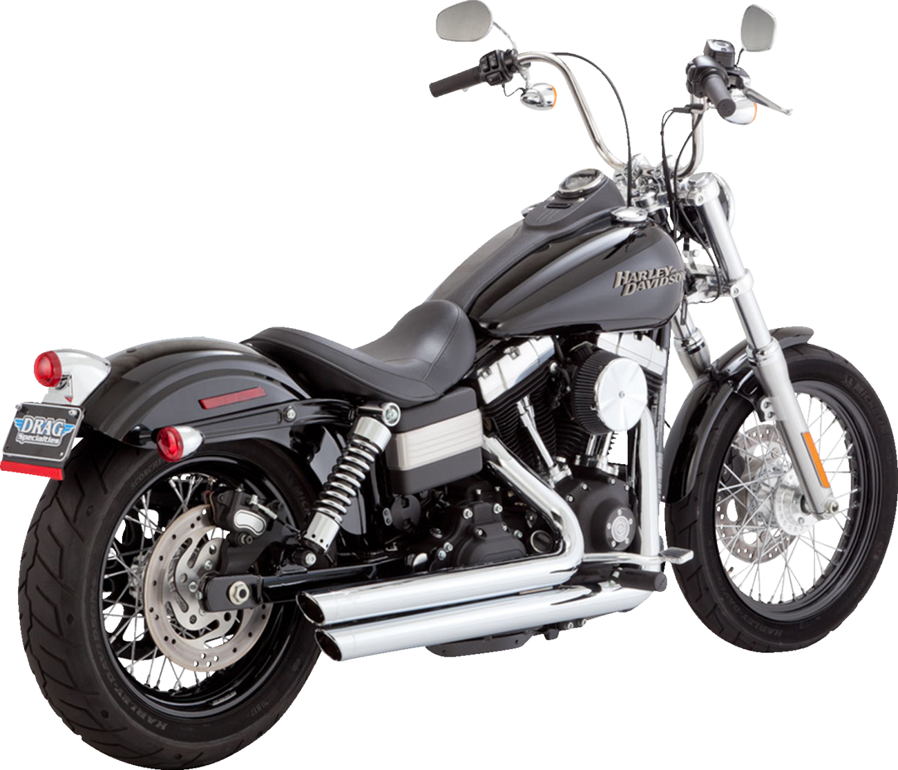 Vance & Hines Big Shots Staggered Exhaust System
